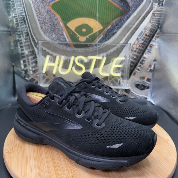 Brooks Ghost 15 Women’s Black/Ebony Sz 9 (B) - Picture 1 of 11